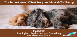 The importance of rest for your mental-wellbeing
