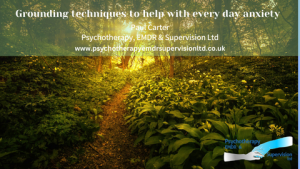 Grounding techniques to help with every day anxiety