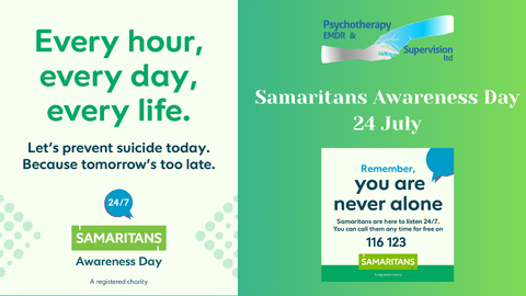 Samaritans Awareness Day 24 July